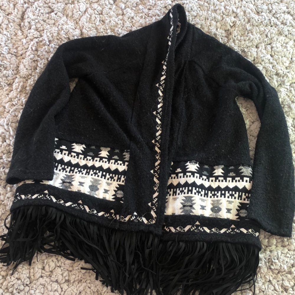 Miss Me Girls sweater cardigan LARGE